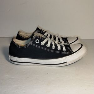Converse Chuck Taylor All Star Black White Low Women Size 6.5